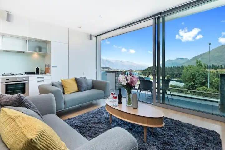 Luxury Lakeview 2 Bedroom Apartment Queenstown Eksteriør billede